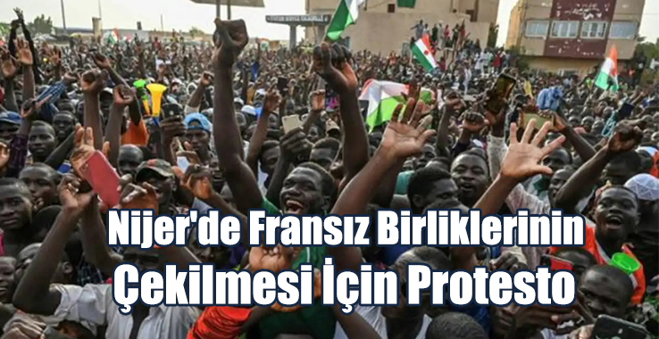 Nijer'de Binlerce Kişi, ‘İşgale Hayır’ Dedi