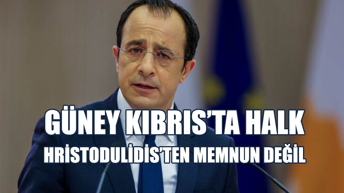 Ankete Göre, Hristodulidis İle İlgili Hayal Kırıklığı Yaşanıyor