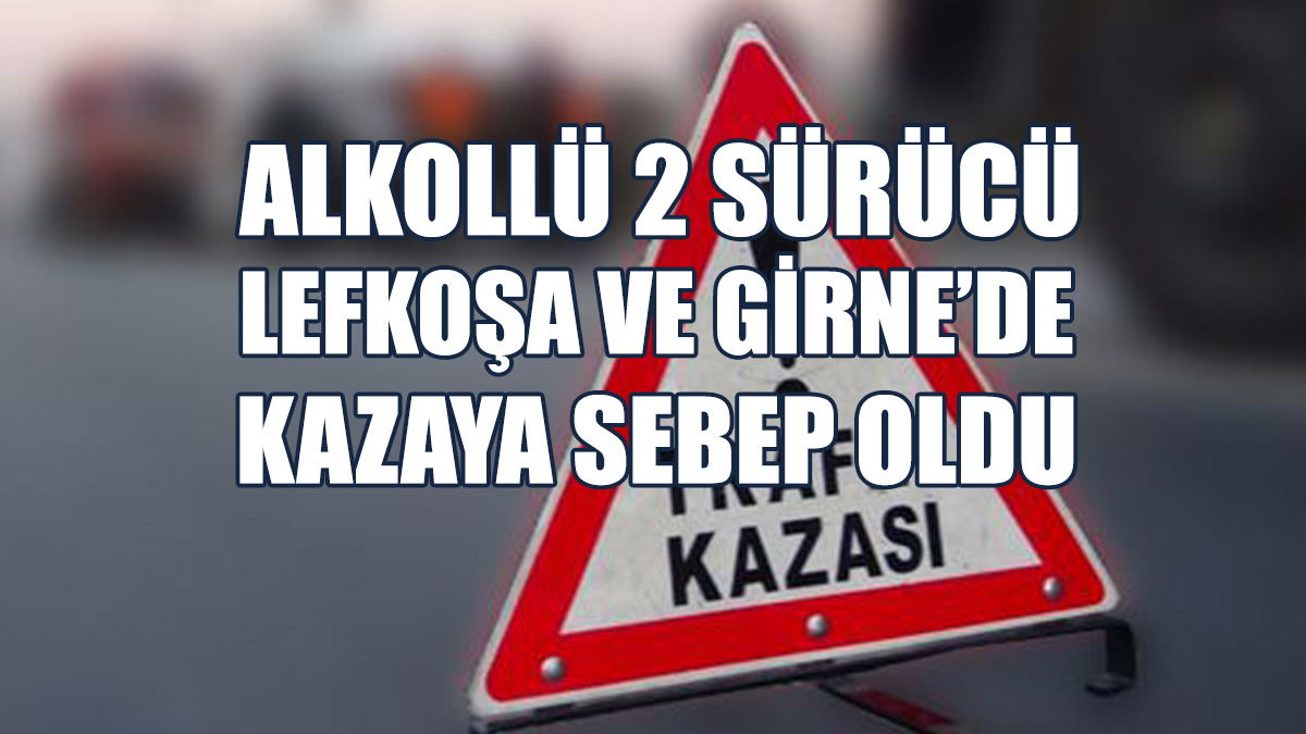 Girne Ve Lefkoşa’da Kaza: 1 Yaralı
