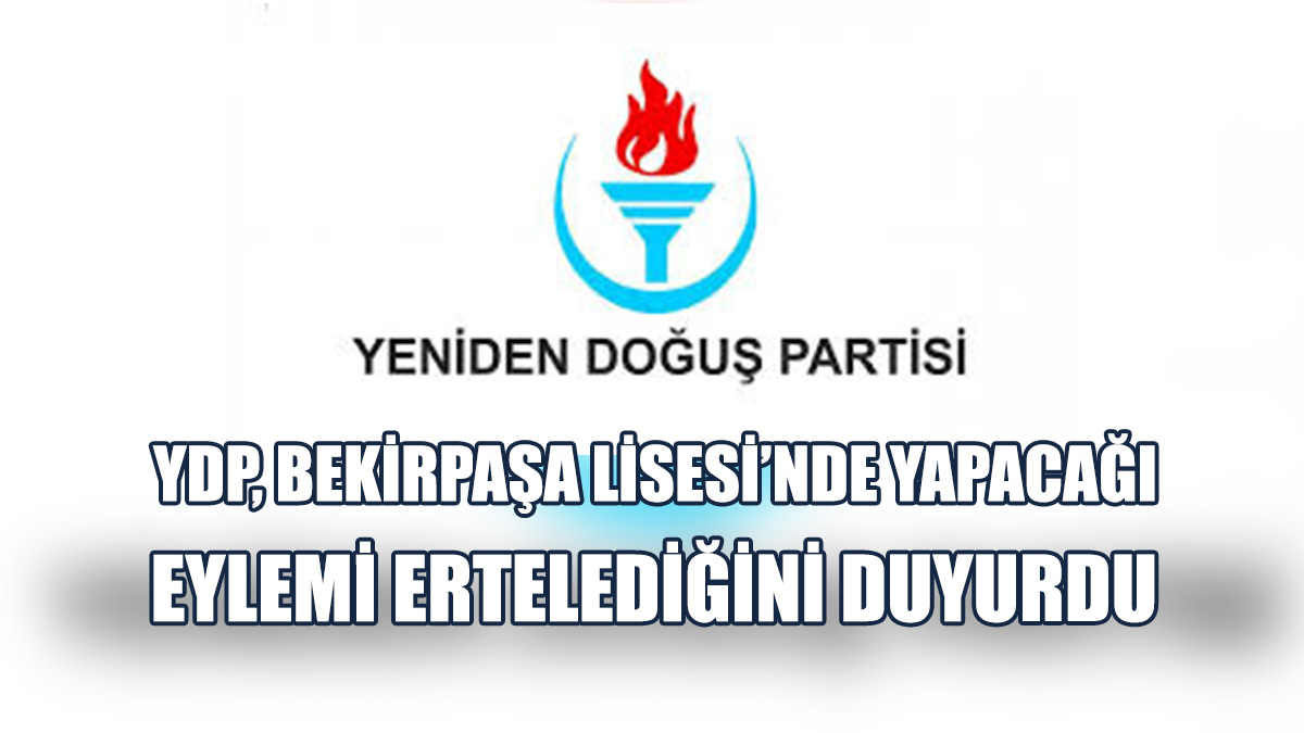YDP Yarın Yapmayı Planladığı Eylemi Ertelediğini Duyurdu