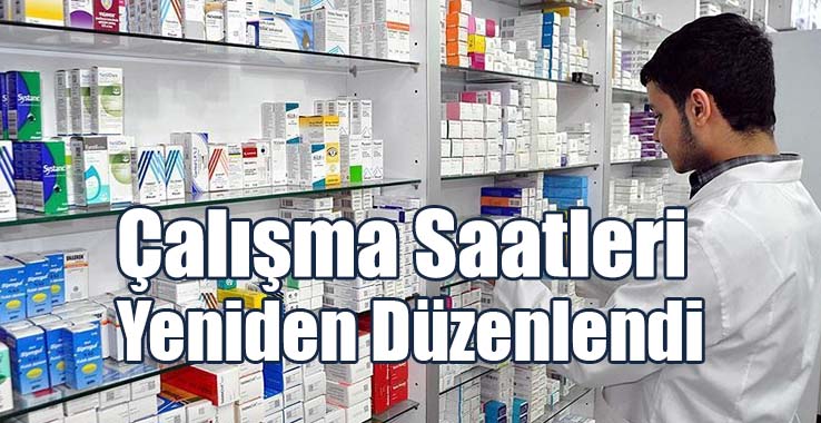 Eczanelerin Çalışma Saatleri Düzenlendi
