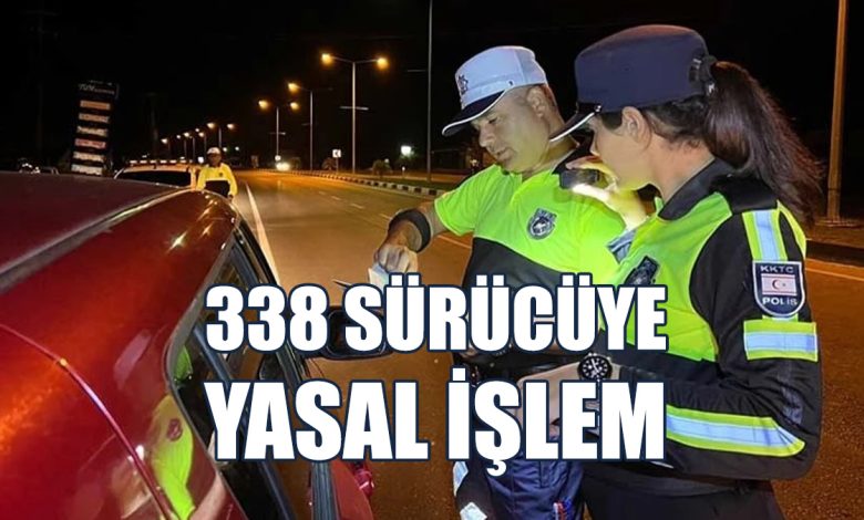 23 Alkollü Sürücü Rapor Edildi!