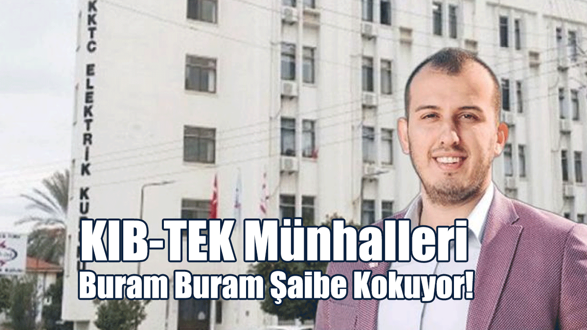 Avcıoğlu: KIB-TEK Münhalleri Buram Buram Şaibe Kokuyor!