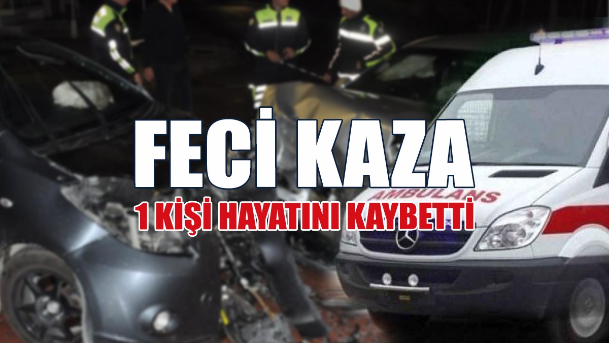 Kazada, 1 Kişi Hayatını Kaybetti, 1 Kişi De Yaralandı