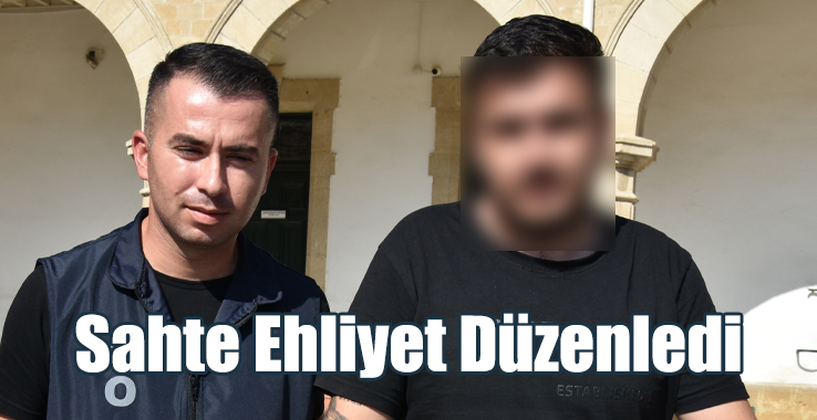 Sahte Ehliyet Düzenledi