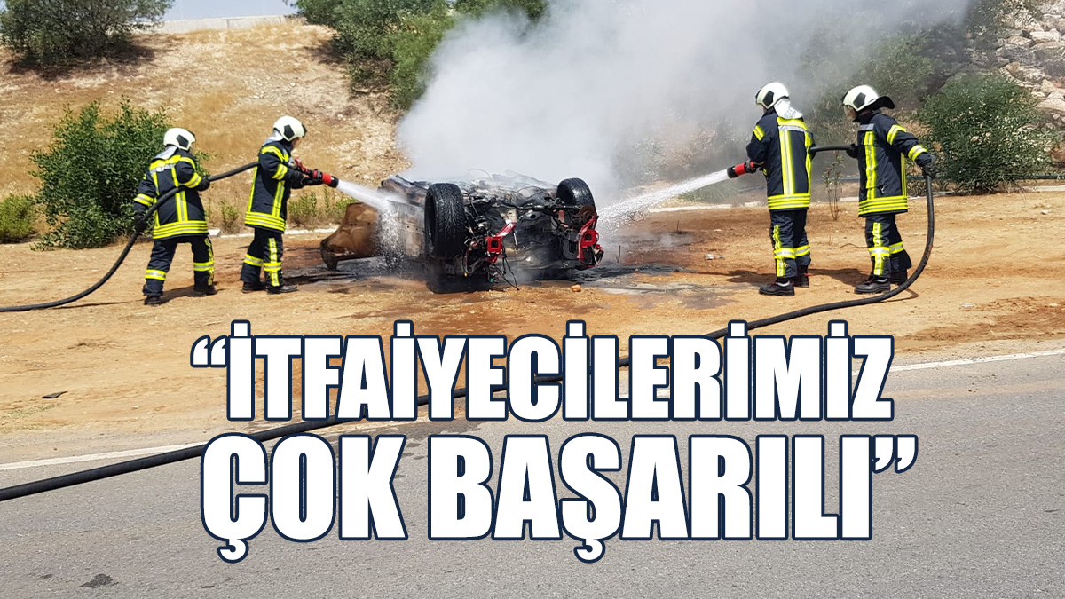 Ercan’da Yangın Söndürme Ve Kurtarma Tatbikatı Yapıldı