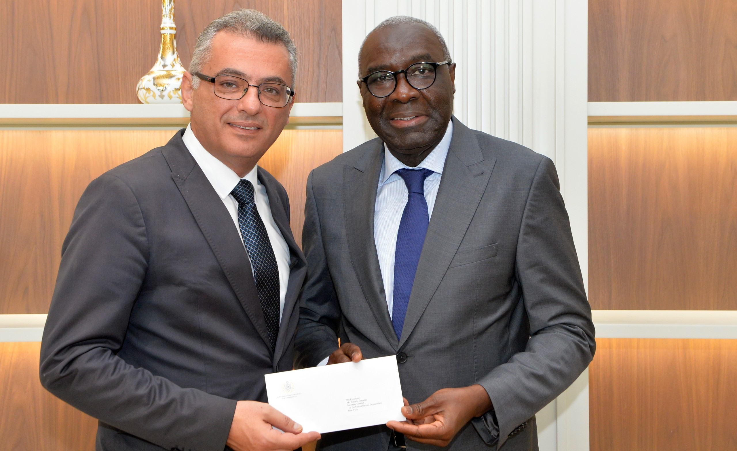 Cumhurbaşkanı Erhürman, Guterres’e mektup gönderdi