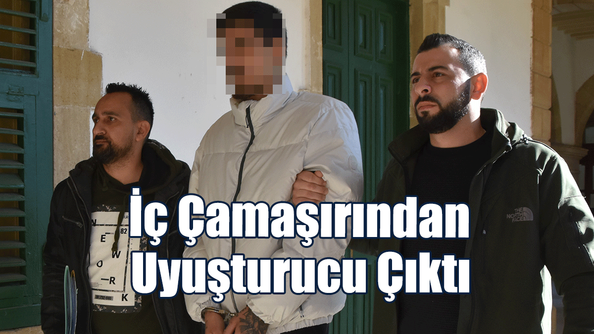 Ercan Havaalanı’nda Uyuşturucuyla Yakalandı