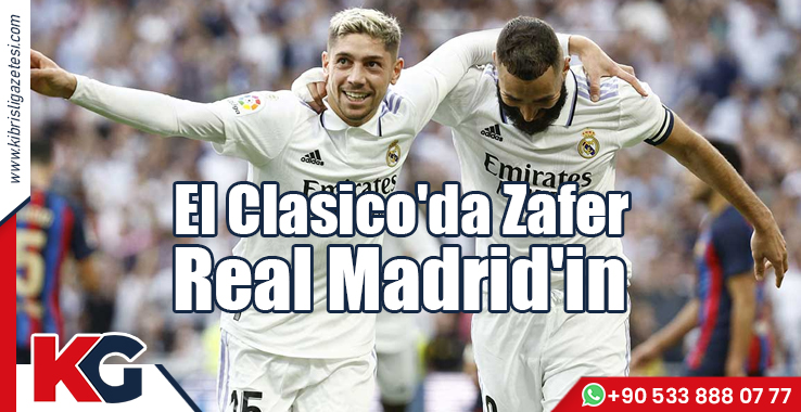 El Clasico'da zafer Real Madrid'in