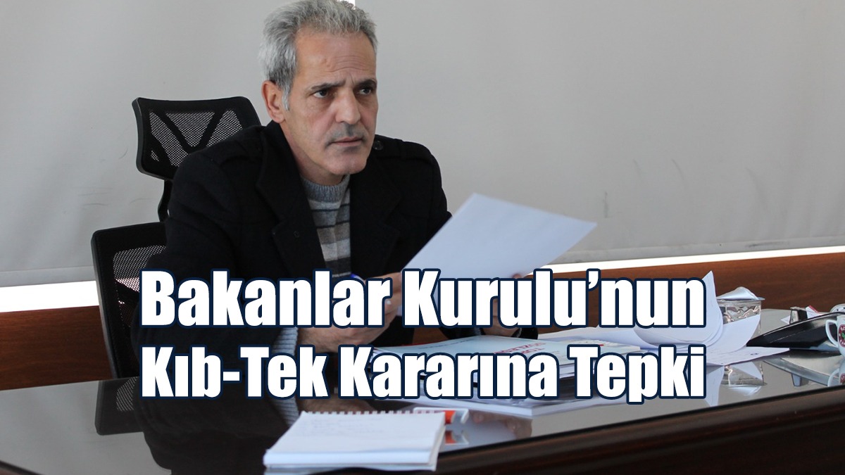 Cesurer: Kıb-Tek Yönetim Kurulu, Önergeyi İmzalamadı