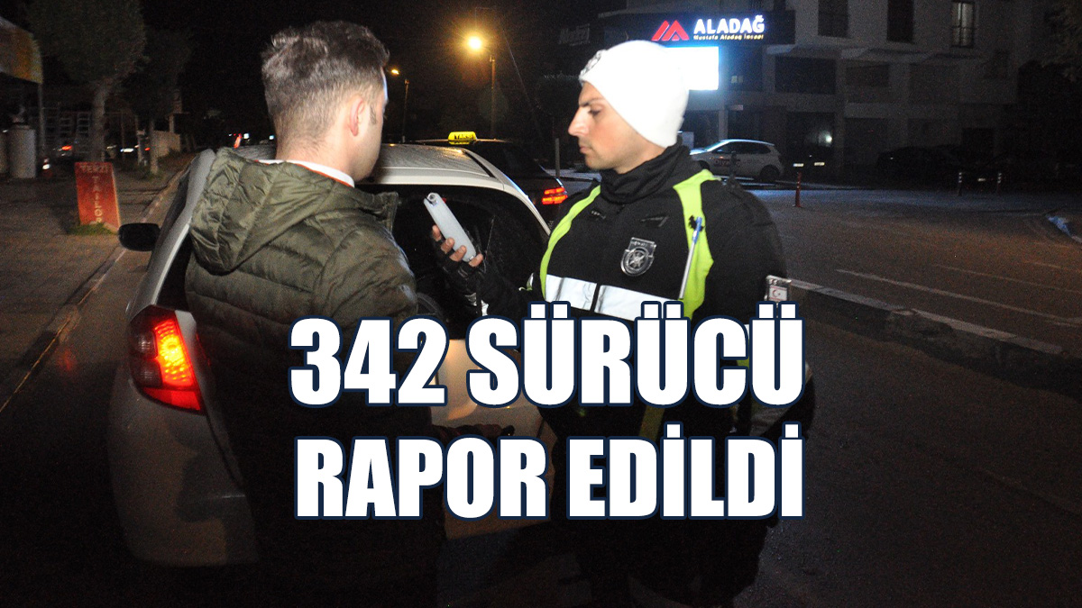 21 Araç Trafikten Men Edildi