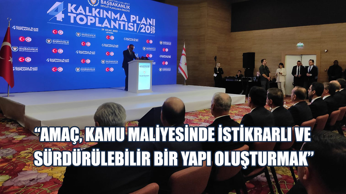 Güçlüsoy, Toplantının Açılışında Konuştu, Plan Hakkında Bilgi Verdi