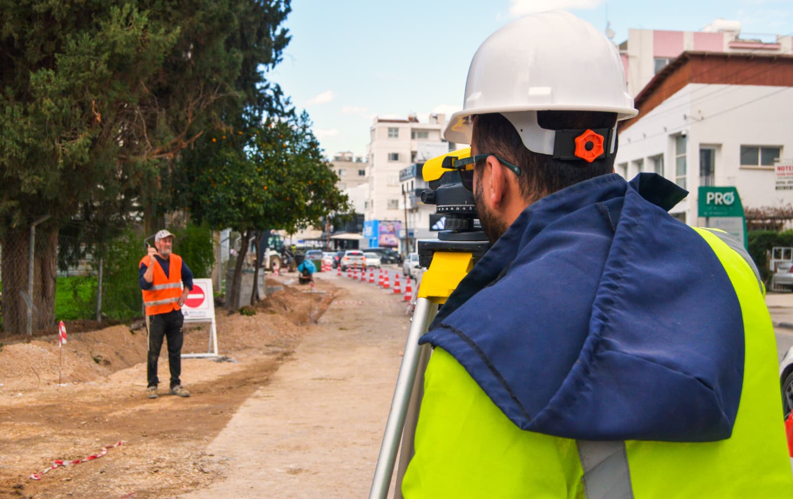 Lefkoşa’da kaldırım çalışmaları sürüyor: 6 ayda tamamlanacak