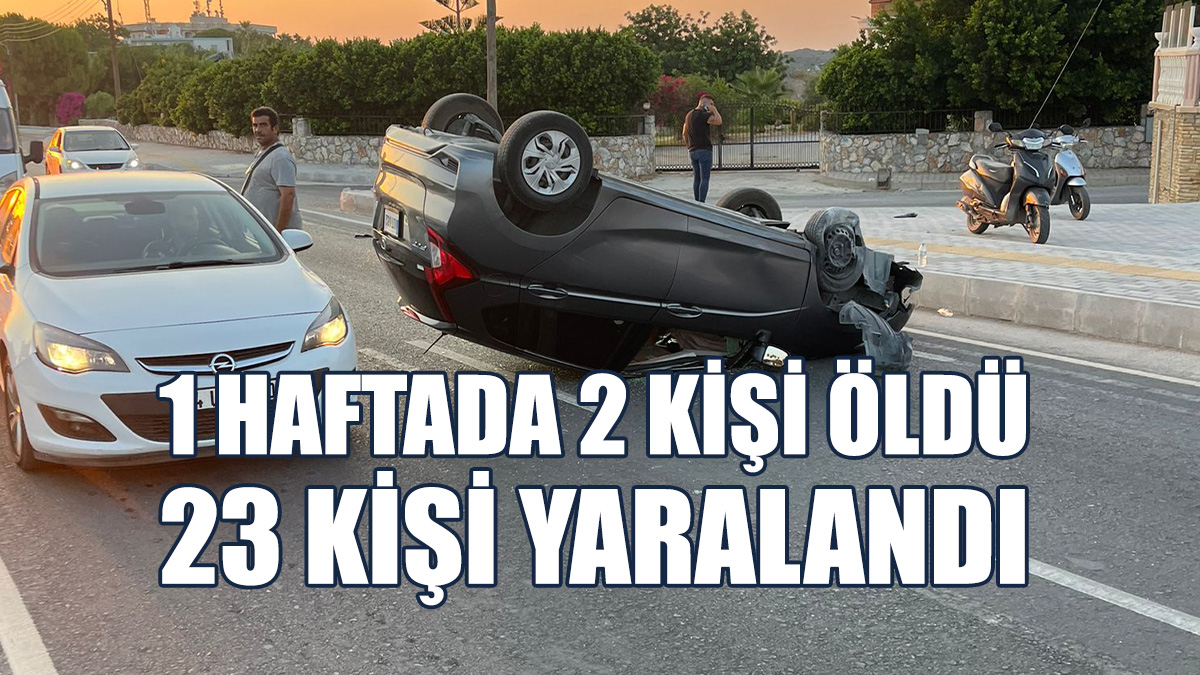 Kaza Nedenlerinde “Sürat” Yine İlk Sırada Yer Aldı