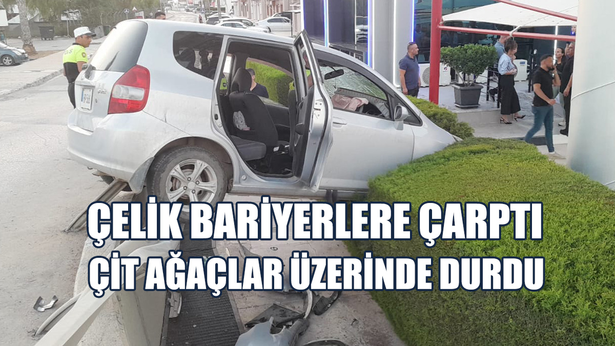 Gazimağusa Karpaz Anayolunda Kaza...