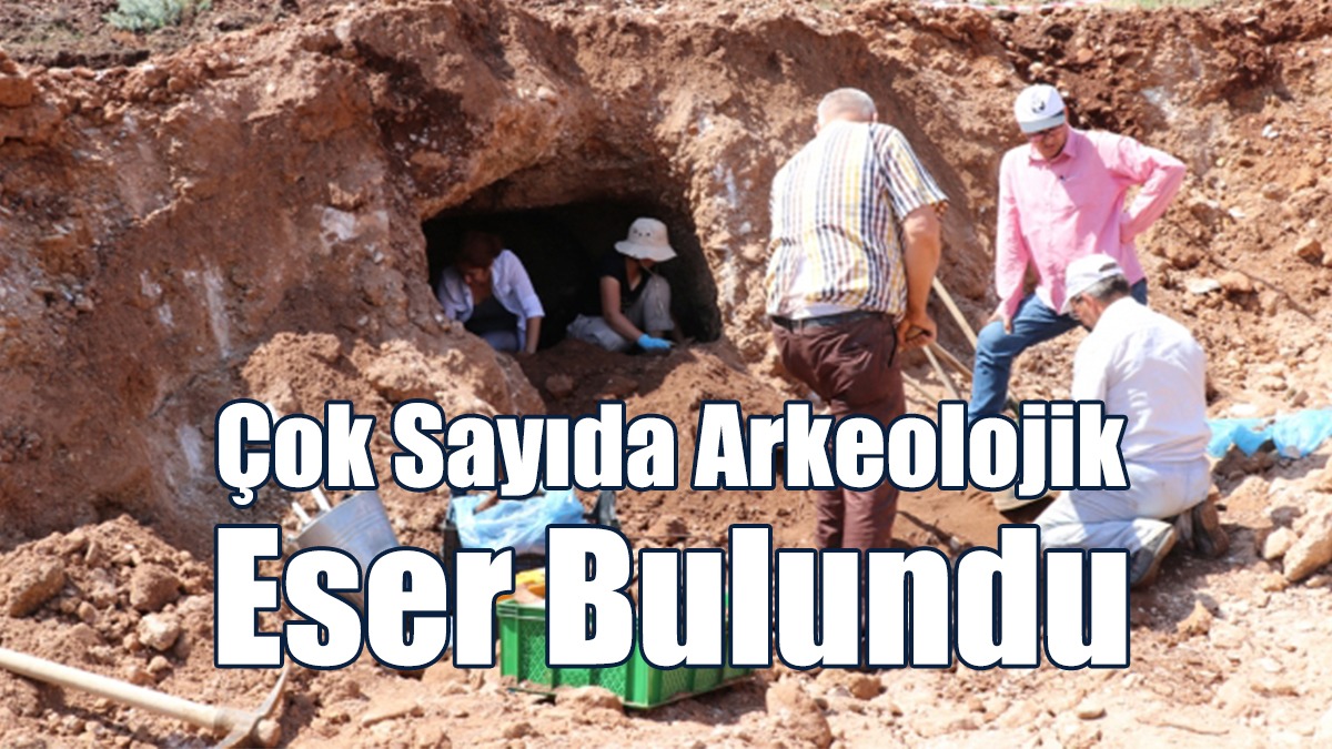 Çok Sayıda Arkeolojik Eser Bulundu