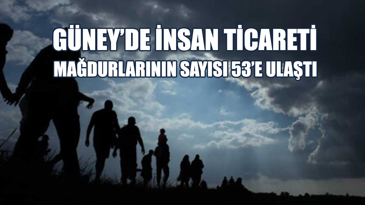Güney’de İnsan Ticareti Mağdurlarının Sayısı Açıklandı
