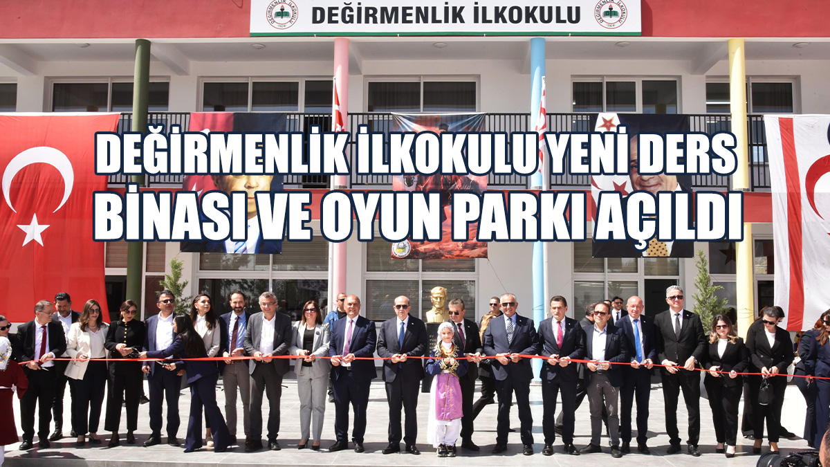 Değirmenlik İlkokulu Yeni Ders Binası Ve Oyun Parkı Açıldı