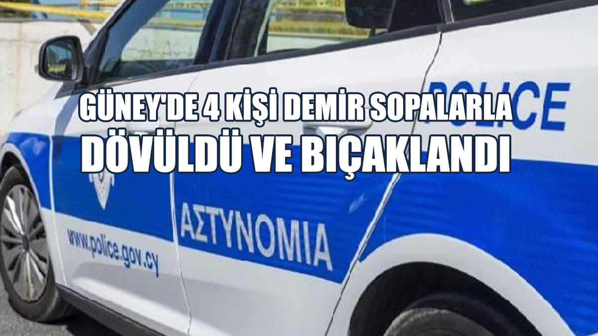 Güney Kıbrıs'ta Cinayet Girişimi...