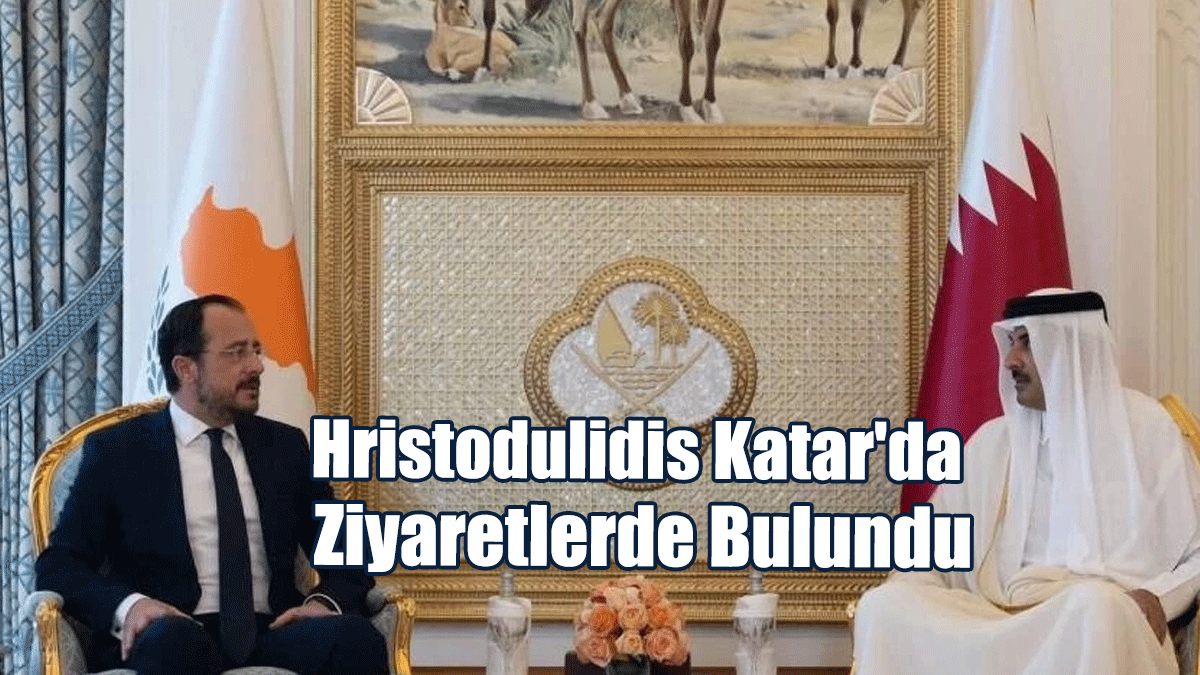 Hristodulidis Katar'da Ziyaretlerde Bulundu