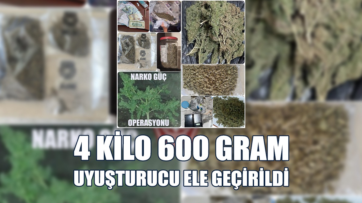 3 Bölgede Uyuşturucu Operasyonu: 9 Kişi Tutuklandı