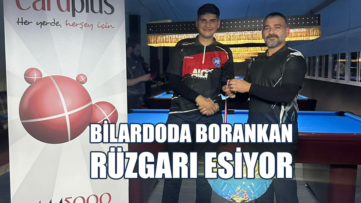 2024-2025 Bilardo Sezonu Büyükler 2. Ayak Şampiyonası Yapıldı