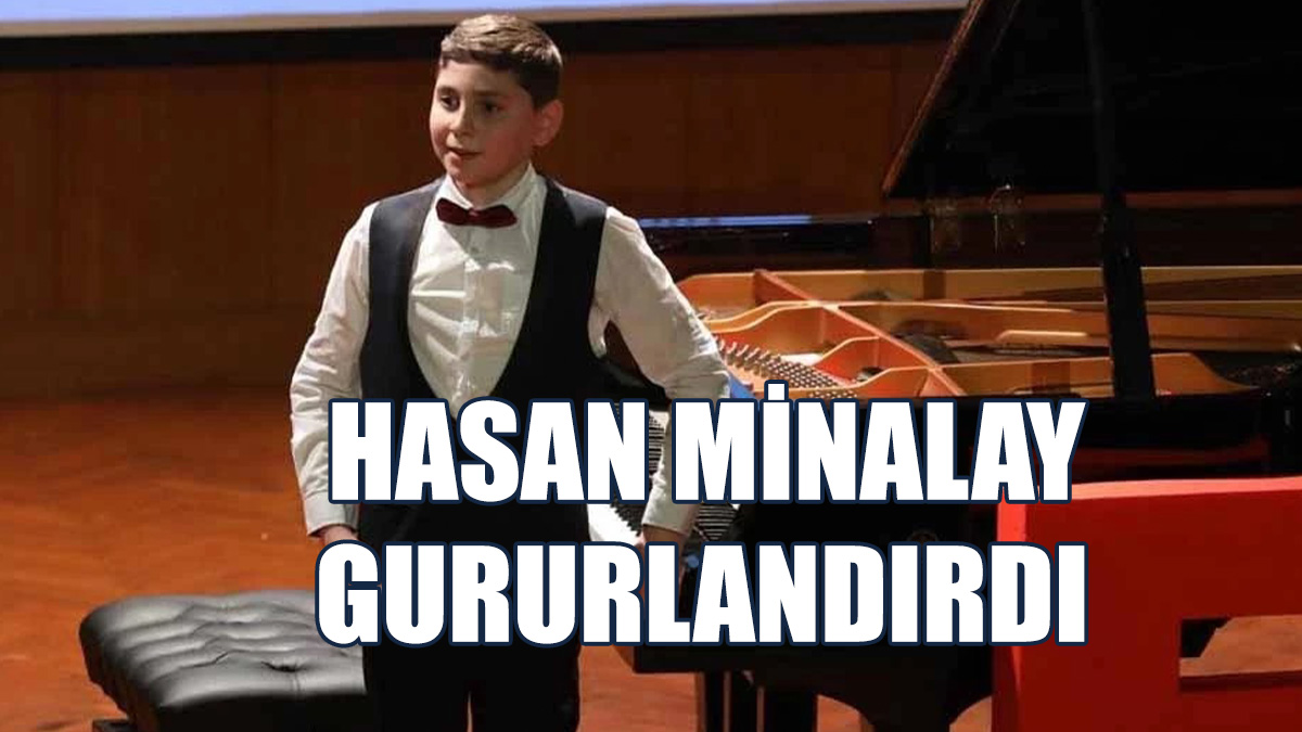 Minalay, İzmir’deki Piyano Yarışmasında Birinci Oldu