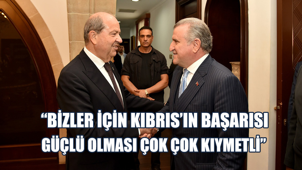 Tatar, TC Gençlik Ve Spor Bakanı Bak’ı Kabul Etti