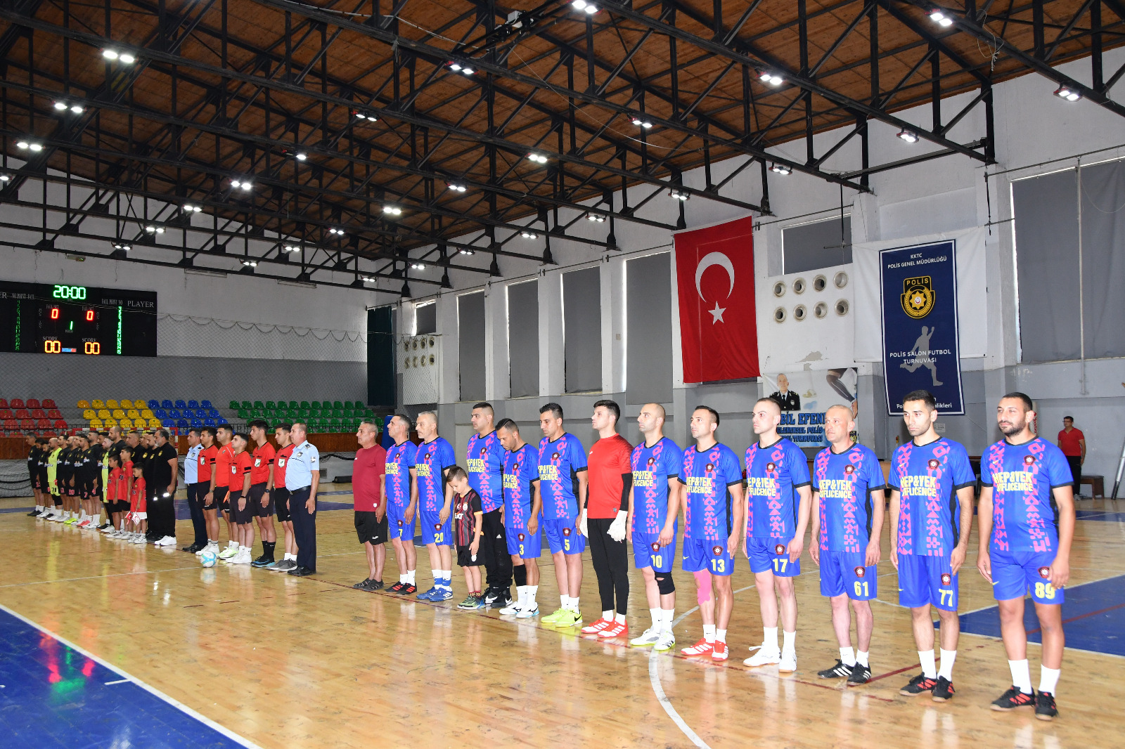 Eybil Efendi Polis Salon Futbol Turnuvası tamamlandı