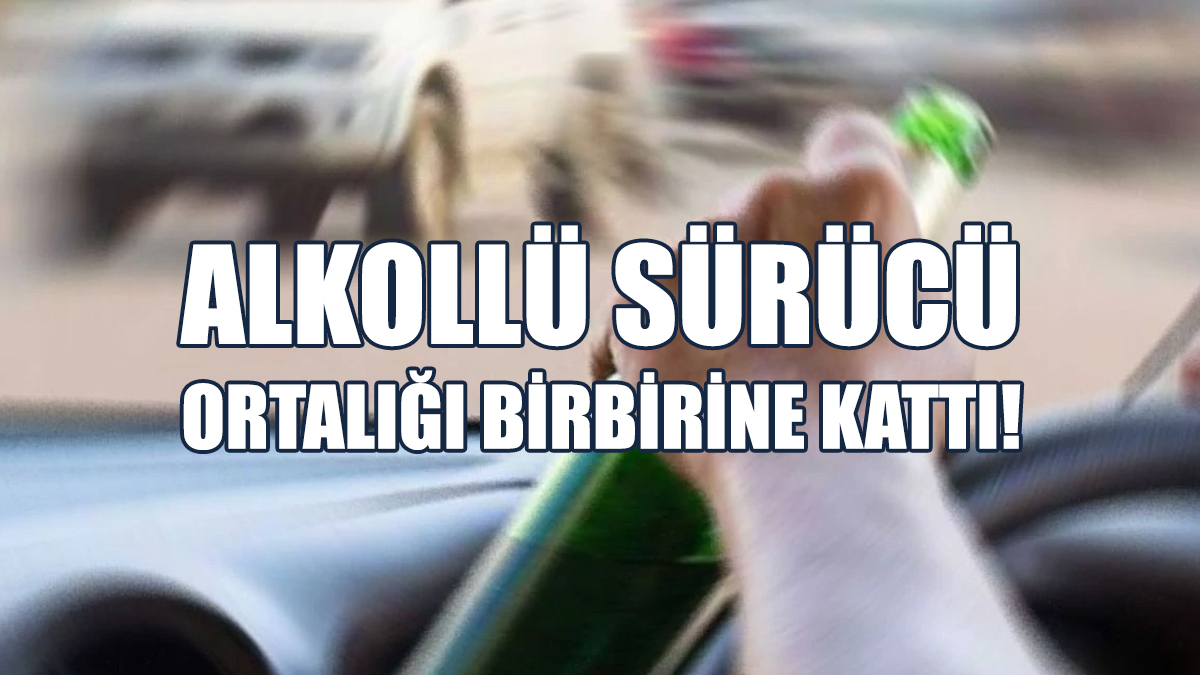 Üç Araç ve Bir İşletmeye Hasar Verdi