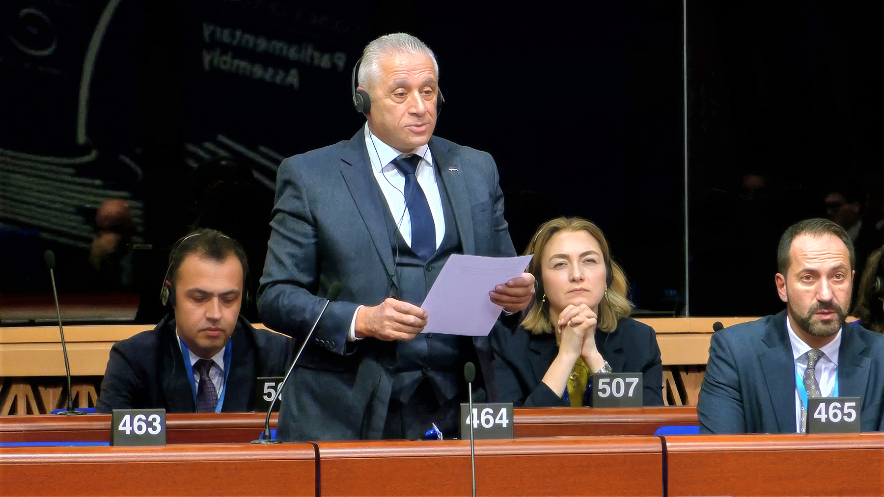 AKPA Genel Kurulu’nda Taçoy'un sorusu üzerine Türkiye-Ermenistan sınırları gündeme geldi