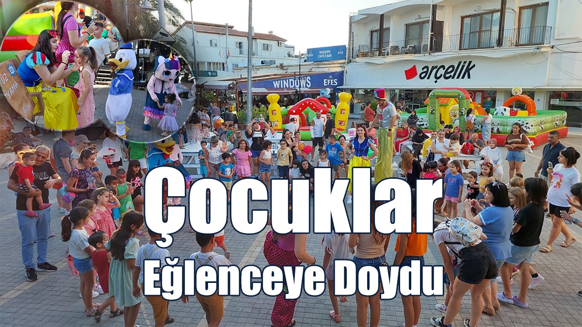 Çocuklar Eğlenceye Doydu