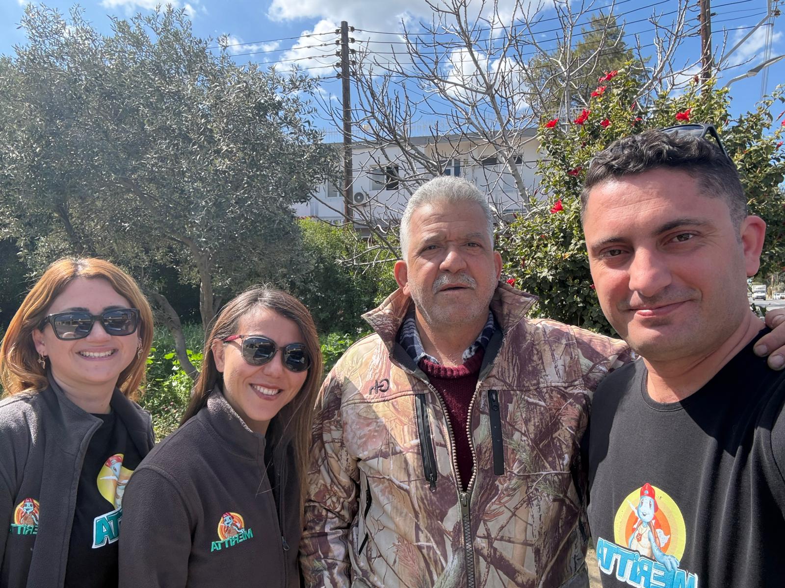 Meritta’dan balıkçılara bayram ziyareti