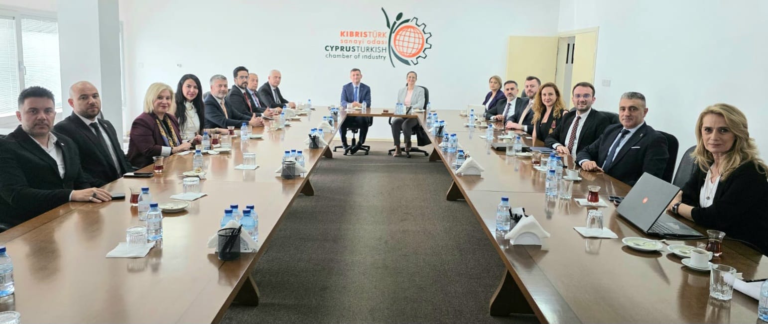 DEİK heyeti KTSO’da: Kıbrıs Türk sanayisini dünyaya açmak istiyoruz