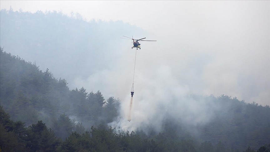 Kastamonu’daki yangının dumanı Ankara'ya kadar ulaştı