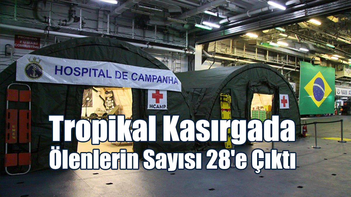 Tropikal Kasırgada Ölenlerin Sayısı 28'e Çıktı