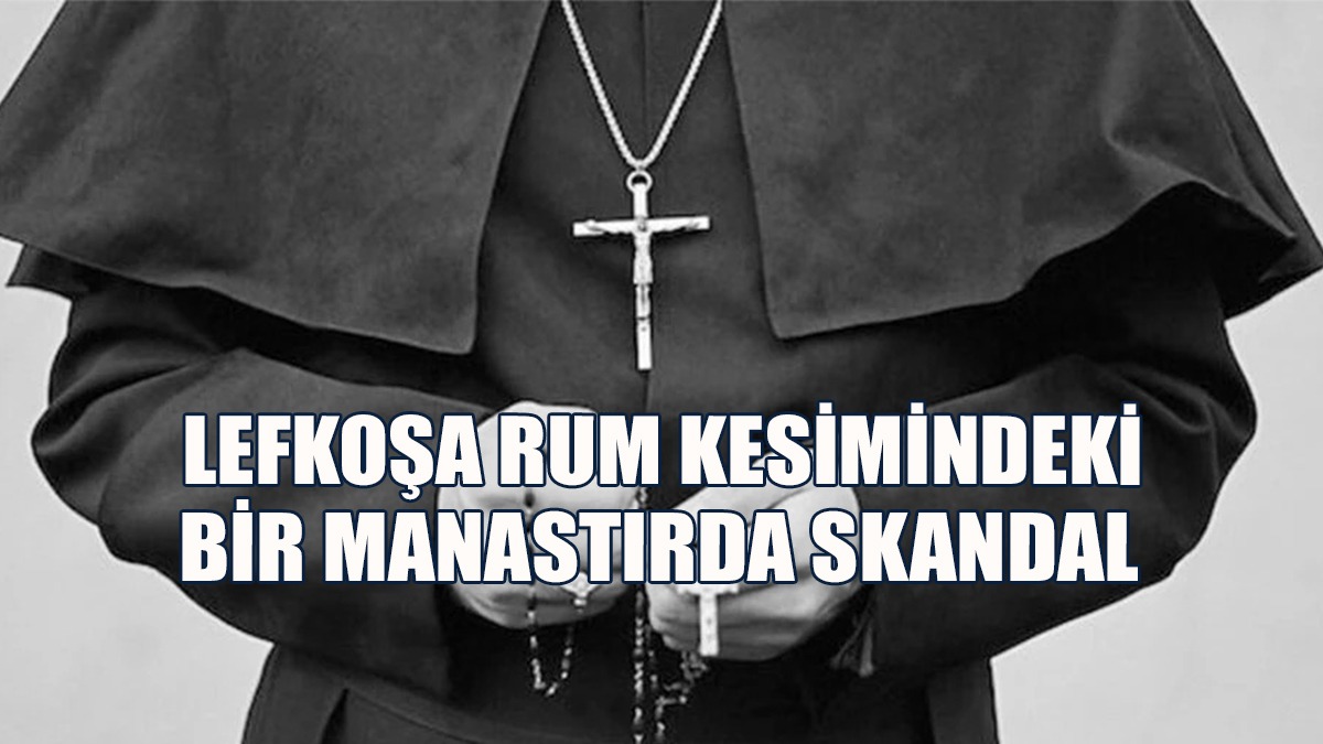 Lefkoşa Rum Kesimindeki Bir Manastırda Skandal