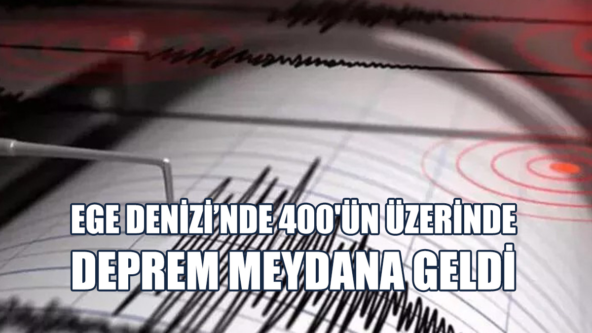 AFAD: 400'ün Üzerinde Deprem Meydana Geldi