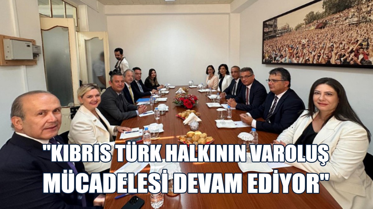 Erhürman İle Özel Ortak Basın Toplantısı Gerçekleştirdi