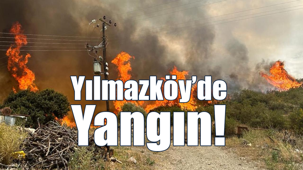 Yılmazköy’de Yangın!