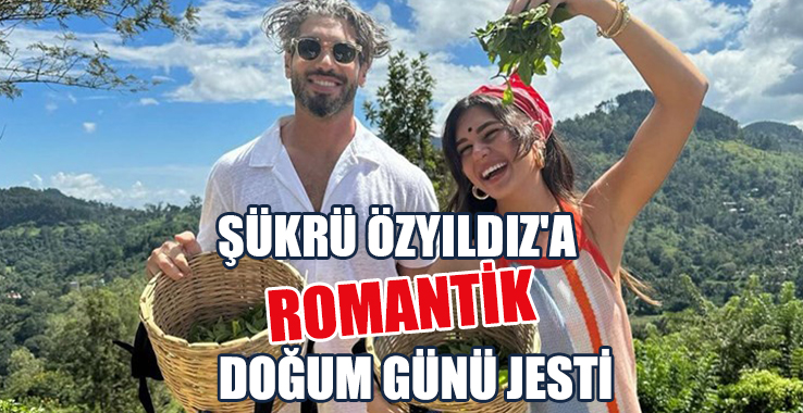 Şükrü Özyıldız'a Romantik Doğum Günü Jesti