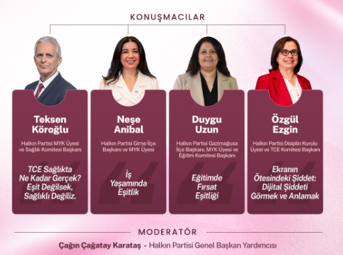 HP 8 Mart için panel düzenliyor