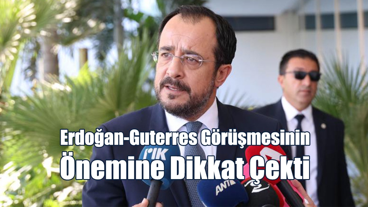 Hristodulidis New York’ta Basın Açıklaması Yaptı