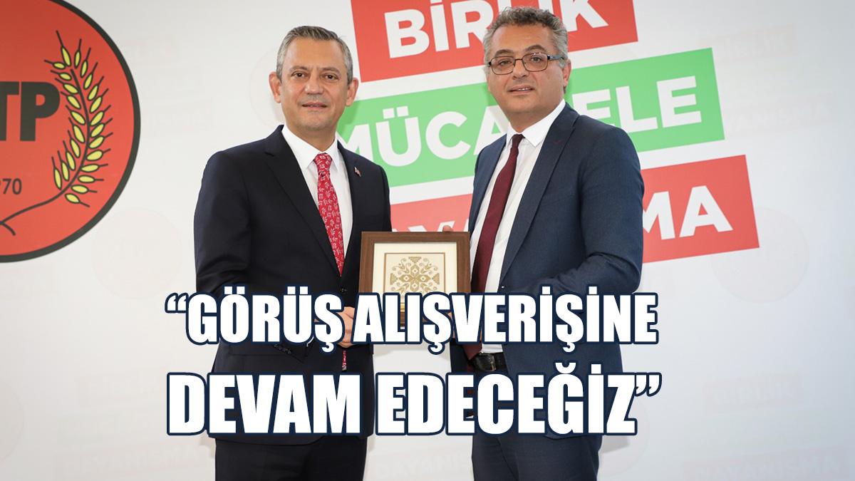 Erhürman İle Özel Görüştü