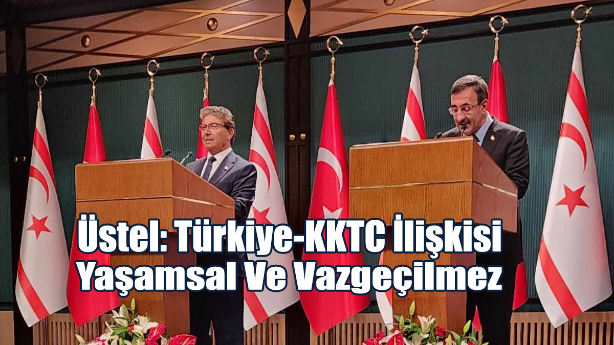 Üstel: Türkiye-KKTC İlişkisi Yaşamsal Ve Vazgeçilmez