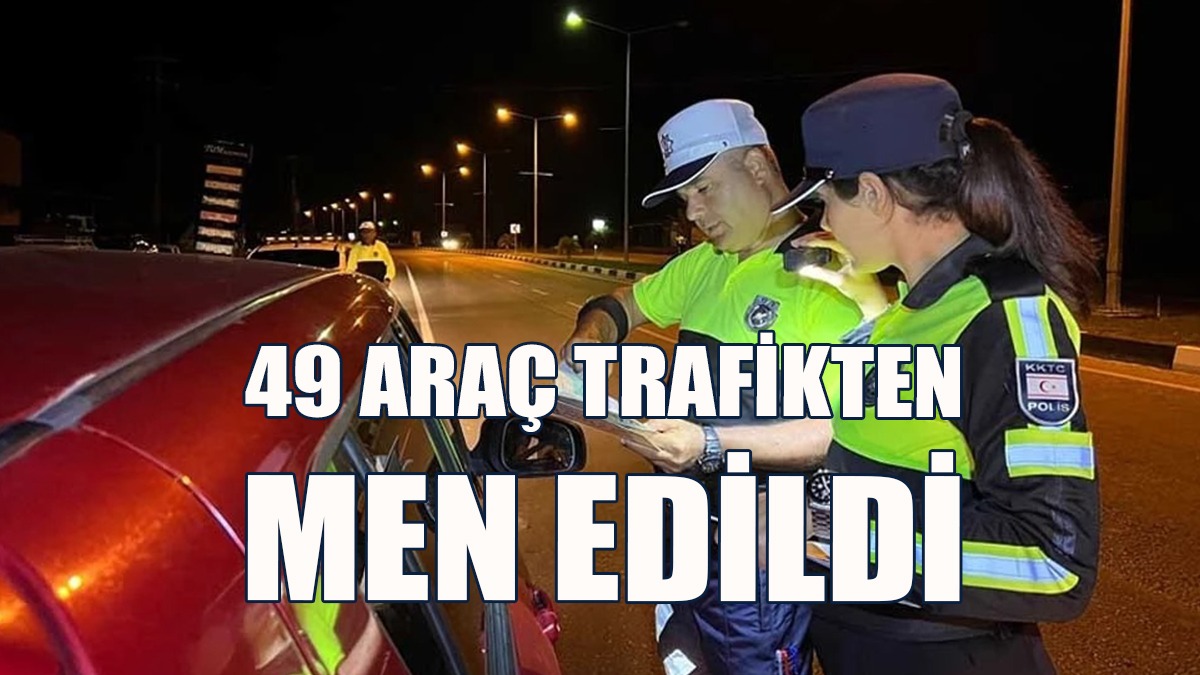 Trafik Denetimlerinde 452 Sürücü Rapor Edildi