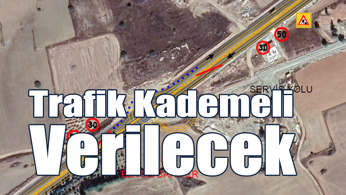 Trafik Kademeli Verilecek
