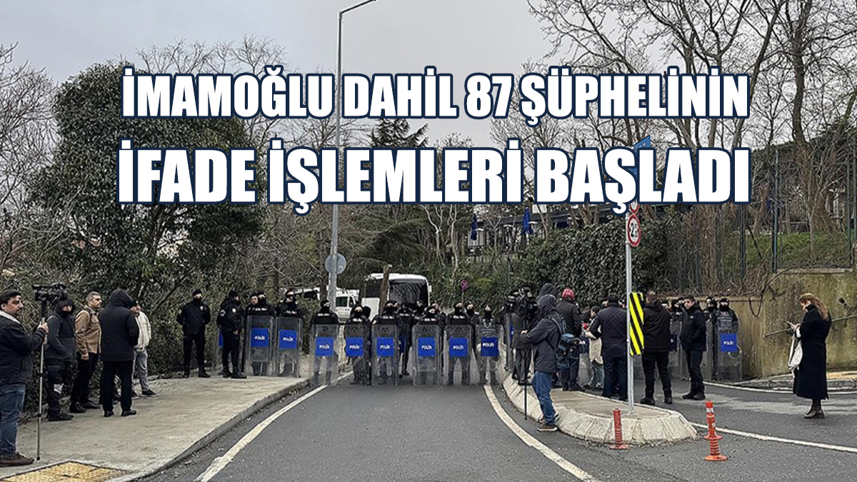 Yolsuzluk Ve Terör Soruşturmalarında Gözaltına Alınanlar İfadeleri Alınıyor