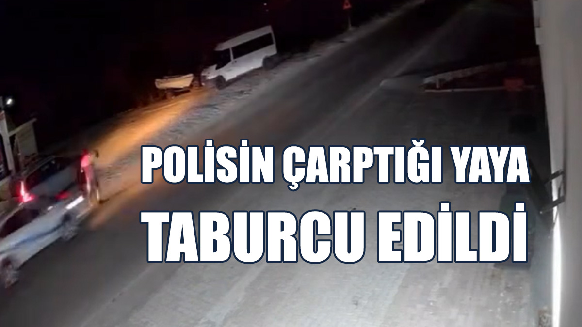 Yeşilköy- Yenierenköy Yolunda Polis Aracı Yayaya Çarptı