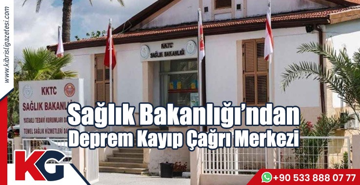 Deprem Kayıp Çağrı Merkezi Oluşturuldu